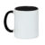 JJ13 Taza Blanca y Negro Con Caja