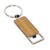 LL23 Llavero Rectangular Largo Destapador Bamboo