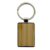 LL60 LLAVERO BAMBOO + ACERO RENTANGULA