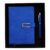 LL56 SET LIBRETA Y LAPICERO AZUL