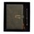LL57 SET LIBRETA Y LAPICERO NEGRO