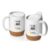 JJ52 TAZA CON BASE DE CORCHO Y TAPA