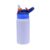 TERMO PARA NIÑO 350ml TERMICO TAPA AZUL Y NARANJA